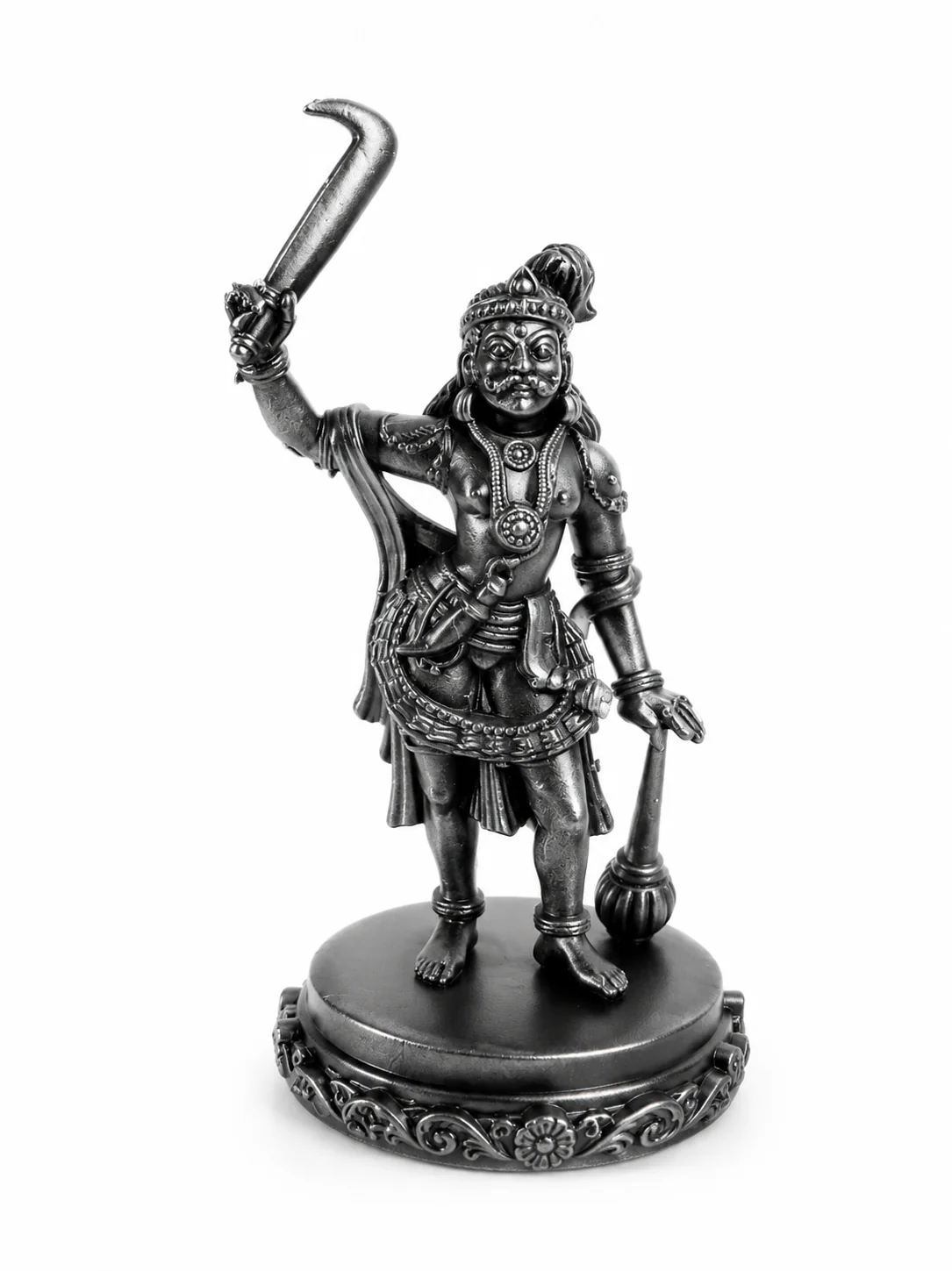 Karuppu Saami Mini Sculpture